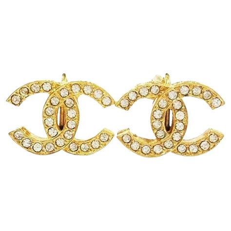 chanel earrings macy's|Chanel clip on earrings.